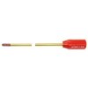 Dewey 34-SBB rod is a heavy-duty, one-piece brass rod with a solid handle, perfect for cleaning barrels up to 34" long and compatible with standard attachments.