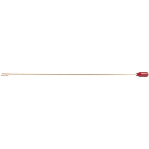 .30 Cal. Brass Rod by DEWEY features high-quality brass construction, smooth roller bearing handles, and a caliber-specific brass loop, ensuring safe cleaning of delicate rifling.