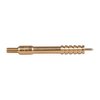 Dewey's Brass Jags feature an extra-long design with ribbed segments for superior patch contact, fitting various rods and enhancing cleaning efficiency.