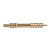 BRASS JAGS, 17JM FITS .17 CALIBER offers extra-long design with ribbed segments for better patch contact, fitting Dewey, Rig, and Hoppe’s rods.