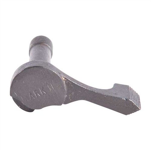 MARK II SAFETY by Dayton Traister offers a low-profile design for optimal scope mounting, one-piece blued steel construction, and easy right-hand operation.