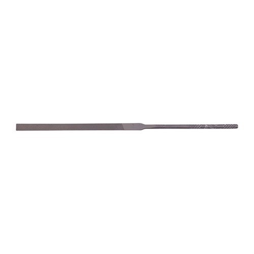 The FRIEDR. DICK GMBH Professional Gunsmith Needle File Set features 12 precision files with knurled handles for a secure grip, perfect for detailed metal shaping.
