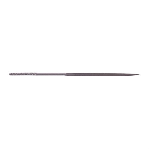 FRIEDR. DICK GMBH Professional Gunsmith Needle File Set offers 12 precision files with knurled handles for enhanced grip, housed in a durable storage roll.