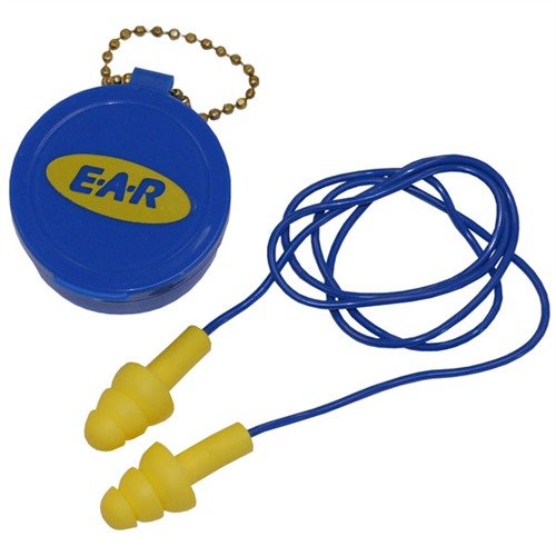 ULTRA-FIT EAR PLUGS offer triple flange protection, a comfortable fit for all ear sizes, and are fully washable, making them perfect for firearm enthusiasts.