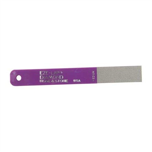 EZE-LAP's HONE & STONE features millions of diamond edges for fast, long-lasting sharpening with a comfortable 4" handle and versatile cutting action.