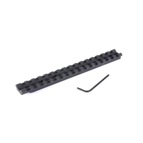 EGW Ruger American Short Action Scope Bases offer a lightweight, no-drill Picatinny rail for flexible scope mounting and quick eye relief adjustments.