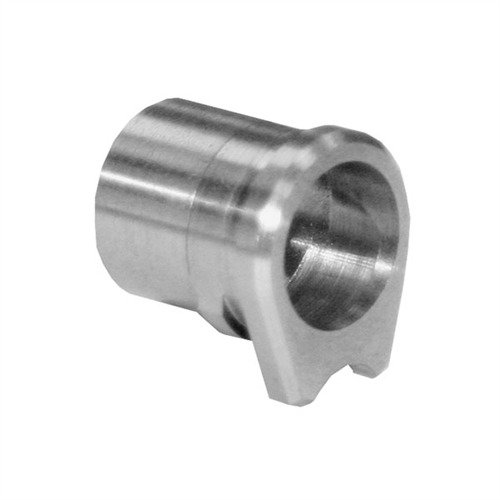 Upgrade your firearm with the EGW Angled Bored Bushing, featuring a beveled flange for a sleek look and an angled bore to ensure smooth cycling and snug fit.