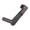 Heavy duty slide stop, precision machined from hardened steel for durability, ensures tight lockup with options for standard or oversized pins.