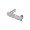Heavy duty slide stop, precision machined from hardened steel, ensures secure lockup with standard or oversized pins for maximum accuracy and durability.
