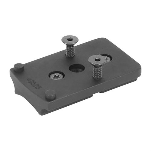 Univerzální montáž pro Trijicon RMR vyrobená z hliníku 7075, s matným černým povrchem, ideální pro širokou škálu zbraní a snadnou instalaci.