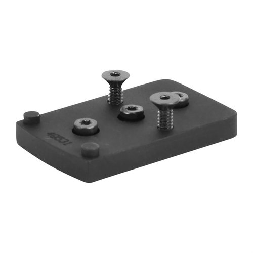 Mount your Trijicon RMR red dot sight securely on your Ruger PC Carbine with this durable 7075 aluminum mount, featuring easy installation and no alterations needed.