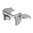 EGW HD AMBIDEXTROUS THUMB SAFETY,  STAINLESS STEEL