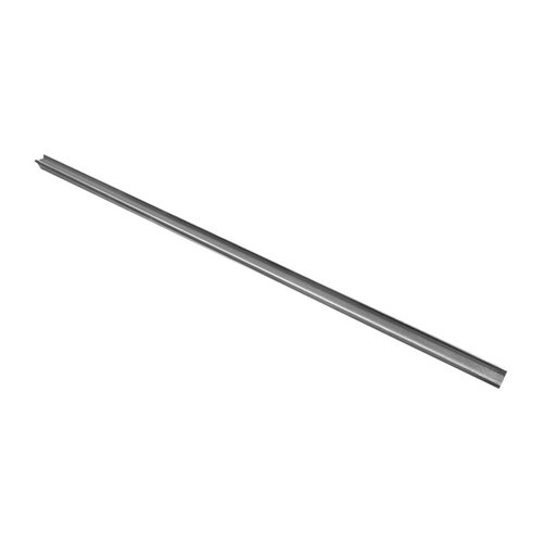 Picatinny extrusion allows easy custom scope base creation, pre-contoured for quick cuts, and accepts Picatinny/Weaver rings, minimizing weight and maximizing rigidity.