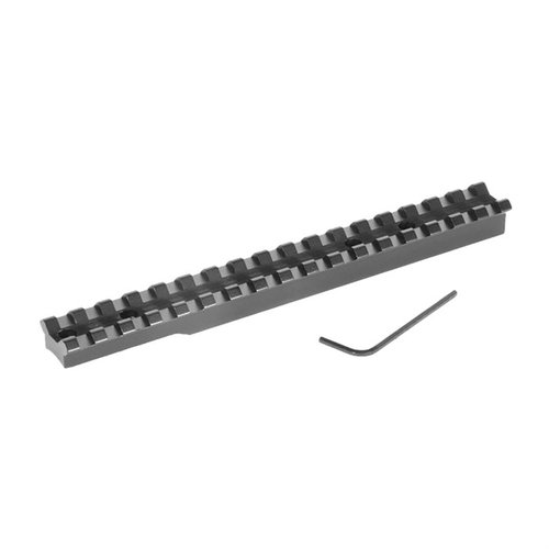 EGW THOMPSON CENTER DIMENSION Picatinny Scope Mount offers flexibility with full-length cross slots, lightweight design, and durable Type II anodized finish.