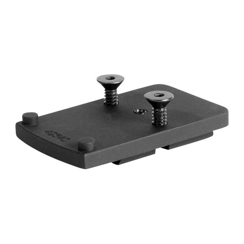 Umožněte si snadné připevnění Trijicon RMR red-dot mířidla na vaše RUGER SR9/SR40/SR45 s tímto montážním držákem, který lze snadno demontovat a znovu nainstalovat.