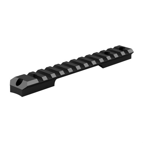 HUNTER Savage Round Back Picatinny Scope Mount offers lightweight 7075 T6 aluminum, snag-free edges, and full-length cross slots for versatile mounting.