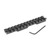 EGW Savage Rascal 1-piece Picatinny base offers easy installation, lightweight aluminum, and flexibility for scope choice without drilling or tapping.