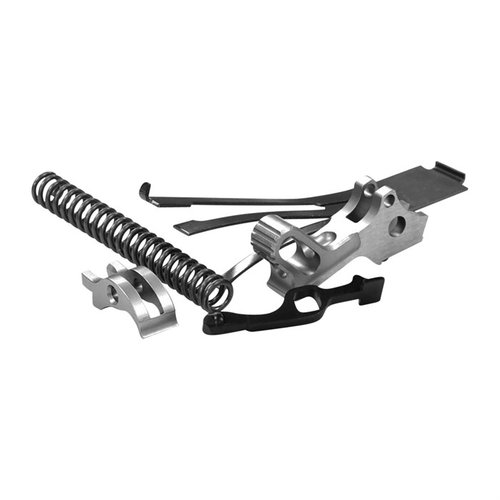 Upgrade your firearm with the EGW Ignition Kit, featuring a stainless steel lightened hammer, HD hard sear, and essential components for improved performance.