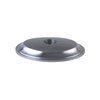 Enhance your rifle's stock with the Jerry Fisher Medium Steel Grip Cap, featuring a finish-ground top, precise screw fit, and excellent engraving potential.