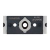 Forster Quick Change Jaw Assembly for Co-Ax Press allows easy swapping of jaws for different case sizes, saving time and preventing assembly errors.