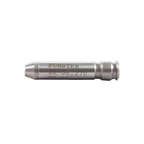 Forster Headspace Gauges ensure precise measurements for safe chamber work, featuring durable steel construction and essential 'Go,' 'No-Go,' and 'Field' options.