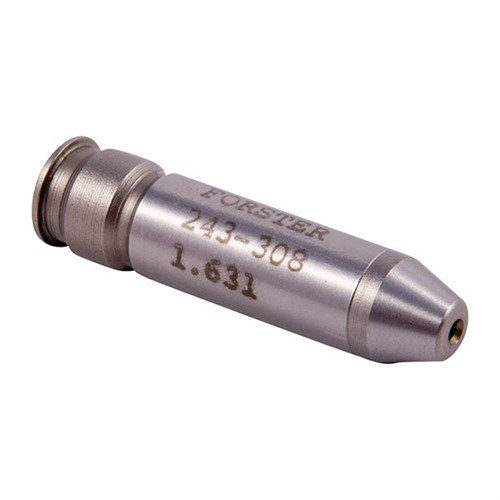 FORSTER 7.62 Match Gauges provide precise headspace measurements in .001" increments, crafted from durable high-speed steel for .308 and .223 calibers.
