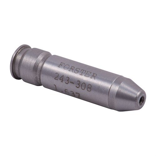 Forster 7.62 Match Gauges ensure precise headspace measurements in .001" increments, made of durable high-speed steel for .308 and .223 rifles.