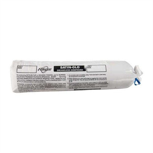 SATIN-GLO POLISHING COMPOUND offers effortless polishing with a smooth finish, effectively removes imperfections, and is conveniently packed in re-sealable tubes.