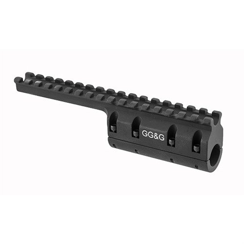 M1A Scout Scope Mount by GG&G offers easy installation, low profile design, and 7" of Picatinny rail, ensuring stability with 8 clamping screws.