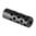 GENTRY CUSTOM QUIET MUZZLE BRAKE 6.5 CALIBER 5/8-24 STEEL MATTE BLUED