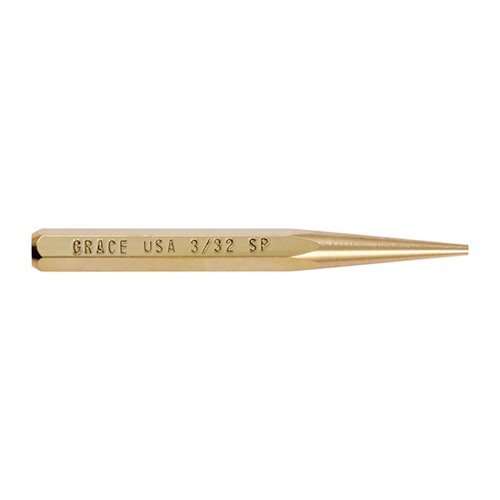 STARTER PUNCHES by GRACE USA offer non-marring, precision-machined brass punches in 4 sizes, perfect for drifting sights and driving pins flush.