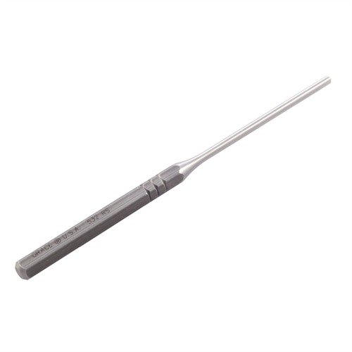 Grace USA Steel Roll Pin Punches provide exceptional durability with heat-hardened carbon steel, precise control with knurled handles, and versatile sizes for efficient gunsmithing.