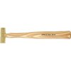 Grace USA Gunsmith's Brass Hammer features solid brass heads for non-marring performance, ergonomic hickory handles for comfort, and precision balance for controlled strikes.