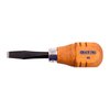 Grace USA Screwdriver Set offers precision with hardened steel square shanks, ergonomic hardwood handles, and nickel-plated ferrules for durability and comfort.