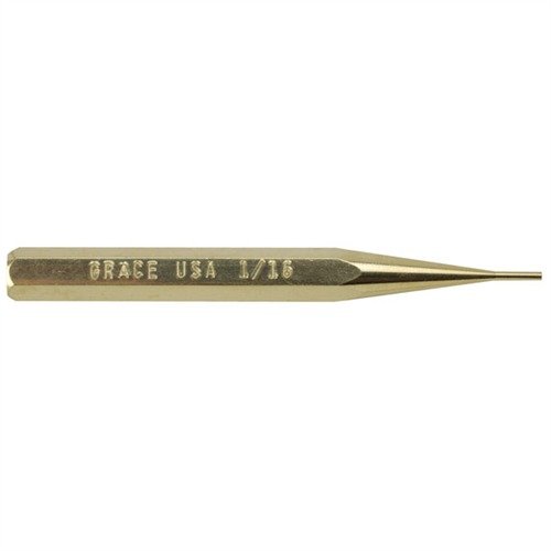Grace USA Brass Punch Set offers precision-machined, non-marring tools in 8 sizes, ensuring durability and protection for delicate firearm components.