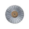.0025" stainless steel brushing wheels are super-soft for safe carding between rust bluing coats, ensuring no metal removal or satin finish.