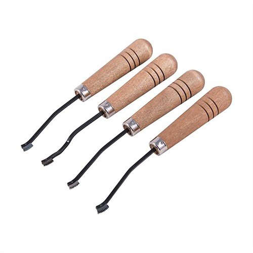 Discover the LEADER CHECKERING SET by GUNLINE, featuring positive spring-pinned heads for smooth cutting, long-lasting durability, and an affordable way to enhance your skills.