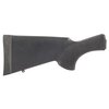 HOGUE's OVERMOLDED SHOTGUN BUTTSTOCK for Remington 870 offers durable polymer construction, a rubber-coated grip for comfort, and a 12" ShortShot option for smaller shooters.
