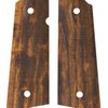 Hogue 1911 Square Bottom Grips offer extra length for a flush fit with add-on mag wells, enhanced comfort, and a secure grip with 18 lpi checkering.