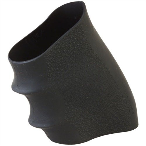 Enhance your shooting with the HOGUE SEMI-AUTO HANDALL™ GRIP, offering a contoured, non-slip design for Glock® and similar pistols, improving comfort and control.