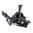 HARRIS ROTATING SELF LEVELING BIPOD 6-9" BLACK