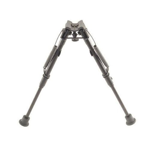 HARRIS 1A2-L Bipod Sling Swivel Mount offers stable shooting with adjustable, spring-loaded legs, perfect for bolt action and single-shot rifles.