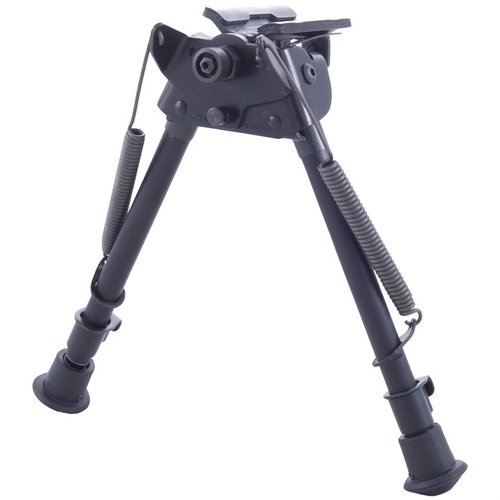 S-LM BIPOD SLING SWIVEL MOUNT offers stable support for bolt action rifles, quick height adjustments, and compact storage, ensuring accuracy in the field.