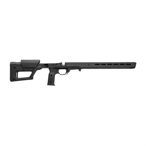 PRO 700 Lite SA offers lightweight performance, adjustable comb height, LOP, ambidextrous design, and M-LOK slots for ultimate versatility in precision shooting.