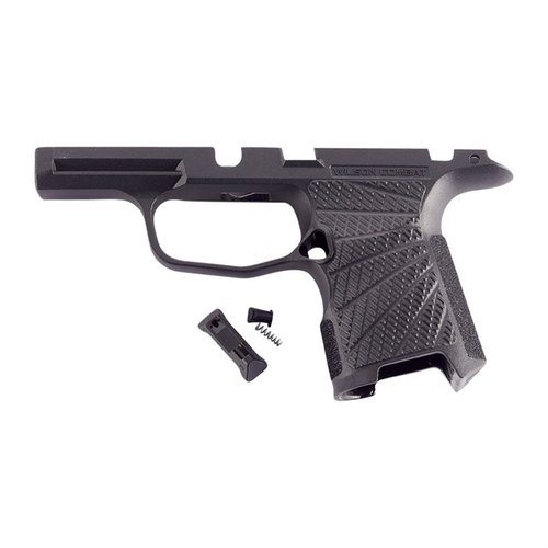Wilson Combat WCP365 grip modules enhance grip, improve recoil control, and offer superior ergonomics for optimal concealed carry and shooting performance.