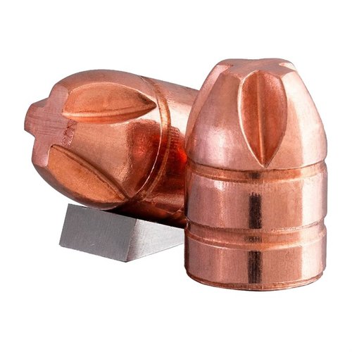 400 CAL (0.400") Enhanced Xtreme Penetrator bullets offer deep penetration, massive tissue damage, and environmentally friendly solid copper construction.