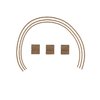 Bungee Retention Kit offers added magazine security with easy installation; durable shock cord ensures reliable retention in the field. Set of 3.