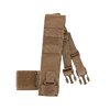 FAT STRAP offers a streamlined design for your Micro Fight Chest Rig, featuring elastic mounting points and a Velcro patch for easy customization.