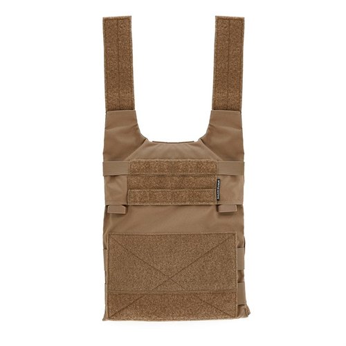 The LV-119 OVERT Front Plate Bag offers modular compatibility, MOLLE fields for customization, and efficient communication routing for tactical operations.
