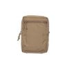 The Spiritus Systems GP Tall Pouch offers extra depth for larger gear, tie-down loops for security, and is made from durable 500D Cordura nylon, ideal for MOLLE systems.